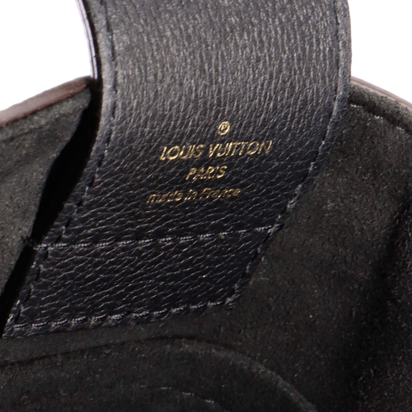 Louis Vuitton Lv Riverside Handbag Damier With Leather