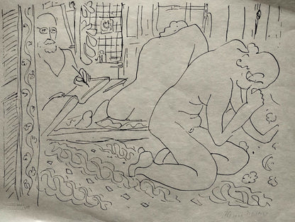 Henri Matisse Lithograph 1960 Coa Signed By Hand Numbered By Hand Collection