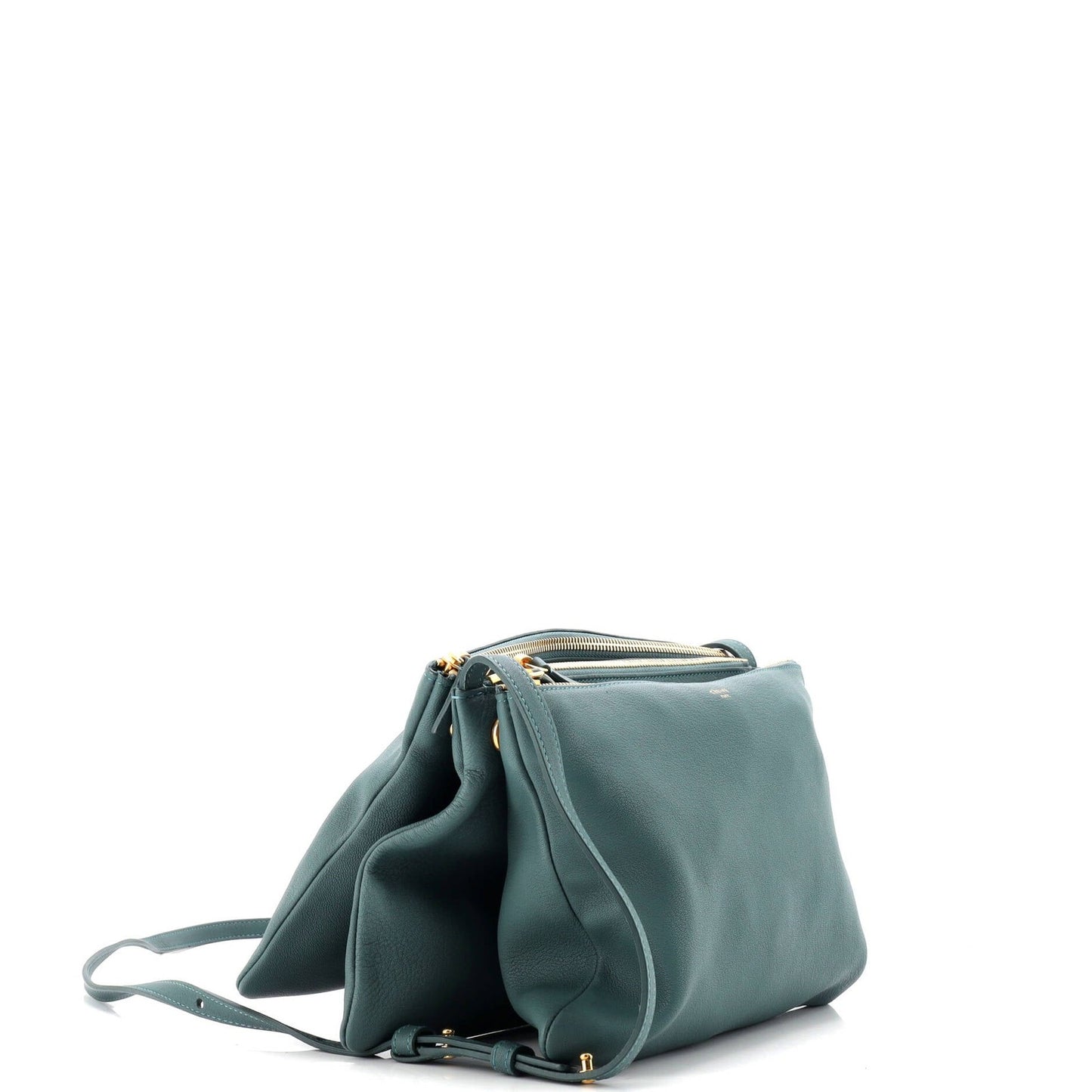 Celine Trio Crossbody Bag Leather Small