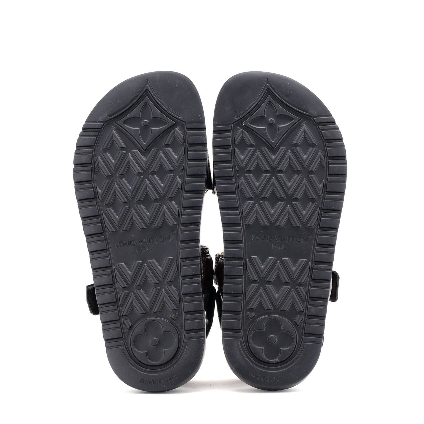 Louis Vuitton Women'S Sunset Comfort Flat Sandals Monogram Canvas