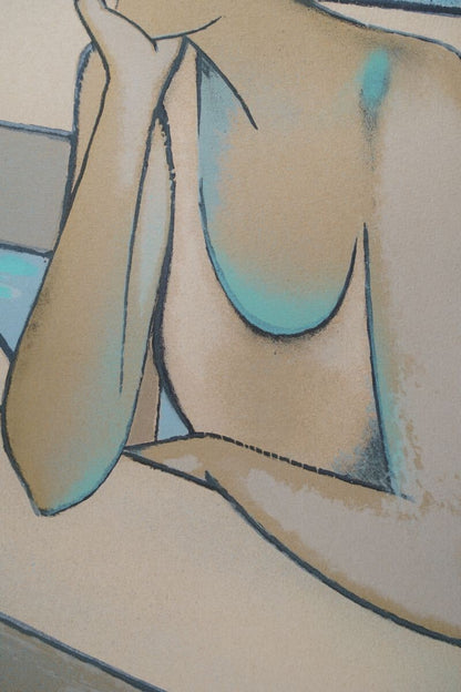 Jean-Pierre Cassigneul Lithograph Summer Memories