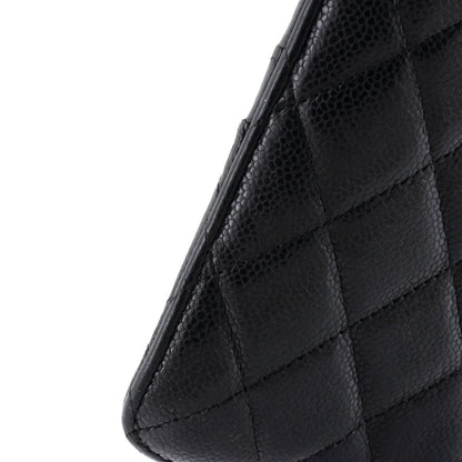 Chanel Classic Phone Case Pouch Quilted Caviar