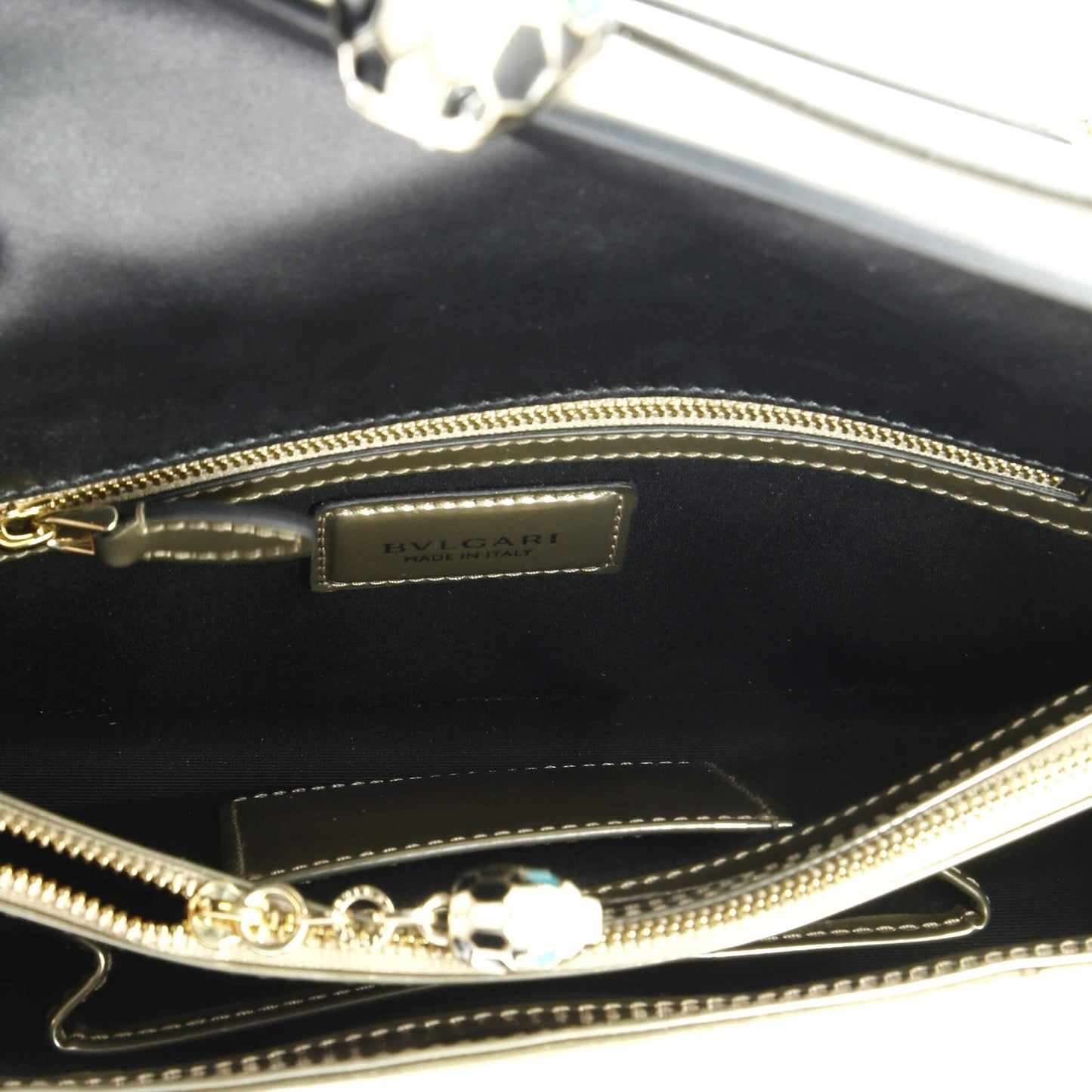 Bvlgari Serpenti Forever Shoulder Bag Patent Medium