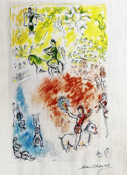 Marc Chagall Sorlier Lithograph Hand Numbered