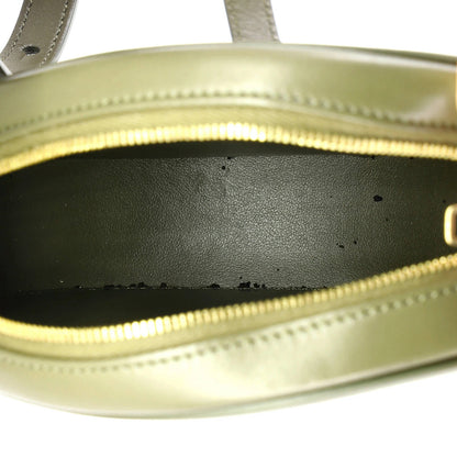 Celine Triomphe Oval Crossbody Bag Leather Mini