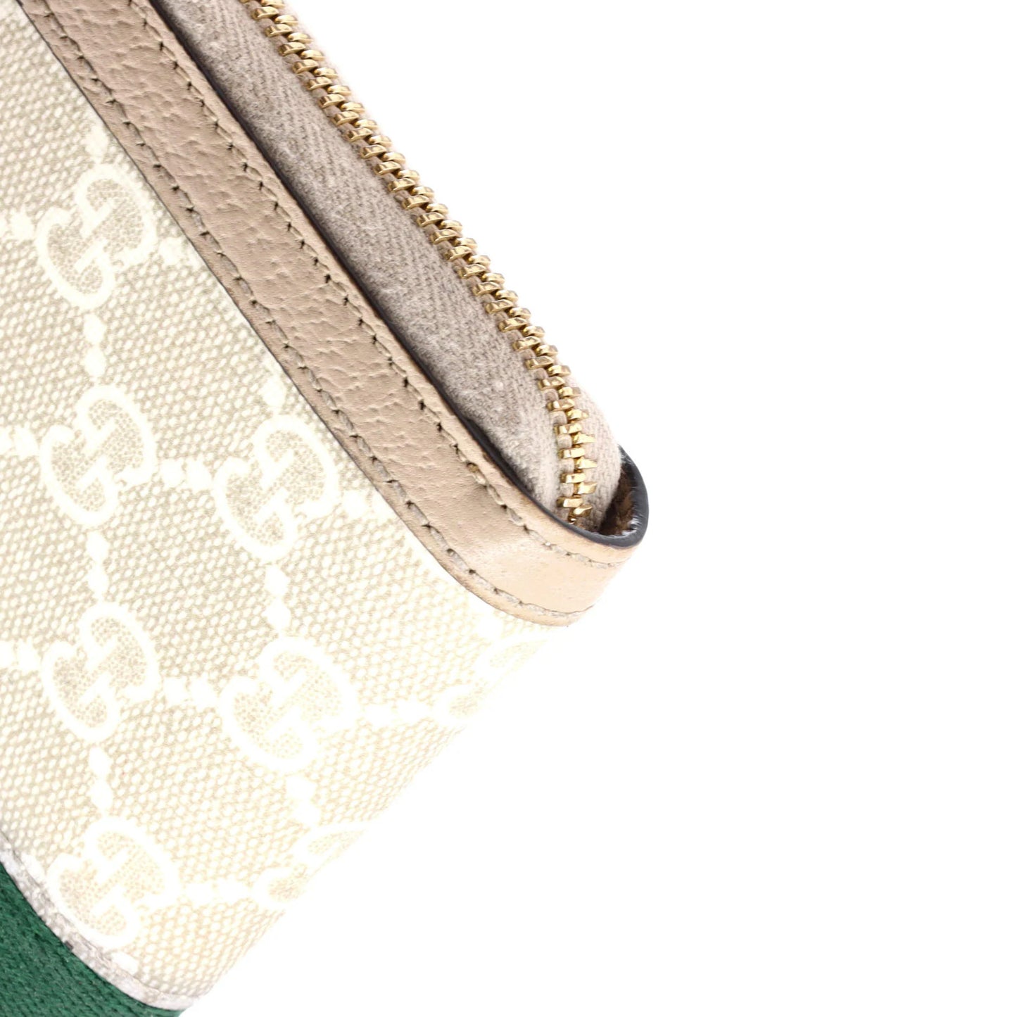 Gucci Ophidia Zip Around Wallet Gg Coated Canvas