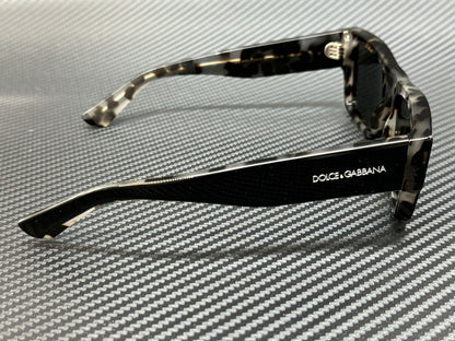DOLCE & GABBANA DG4451 340387 Havana Dark Grey Men's 57 mm Sunglasses