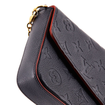Louis Vuitton Felicie Pochette Monogram Empreinte Leather