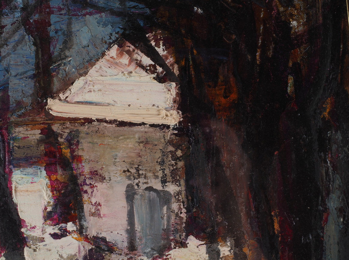 Rodolphe Caillaux (France) - Paris Original Painting Oil On Canvas Signed Framed