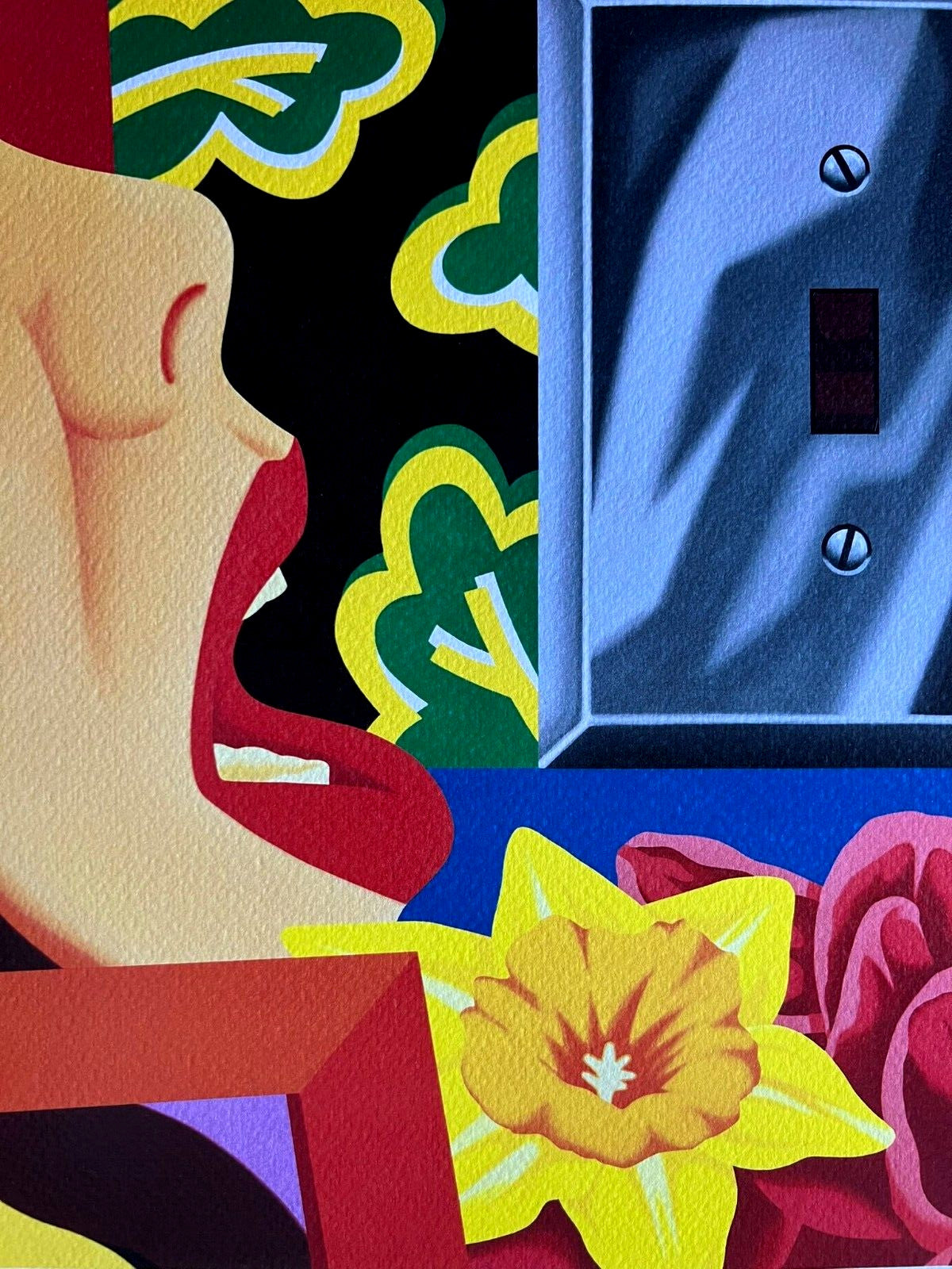 Tom Wesselmann Lithograph Coa Signed Op Numbered In Pencil