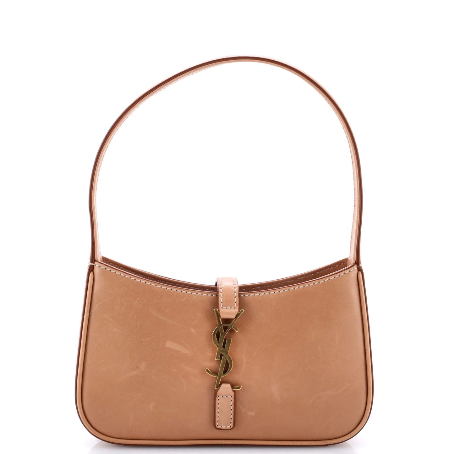 Saint Laurent Le 5 A 7 Hobo Leather Mini