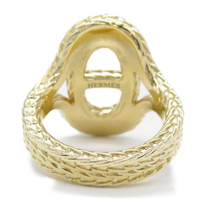 Hermes Anchor Chain Ring K18Yg Us#7