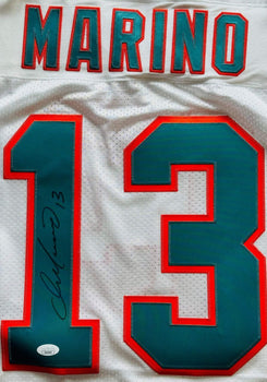 Dan Marino Signed Mitchell & Ness 1995 Authentic Throwback Jersey (Jsa)