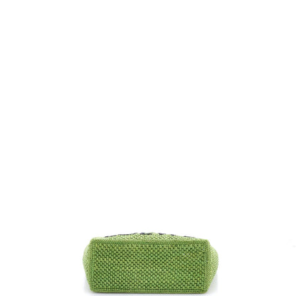 Loewe Paula'S Ibiza Logo Convertible Tote Raffia Small