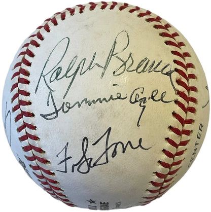 Old Timers Autographed Official Major League Baseball