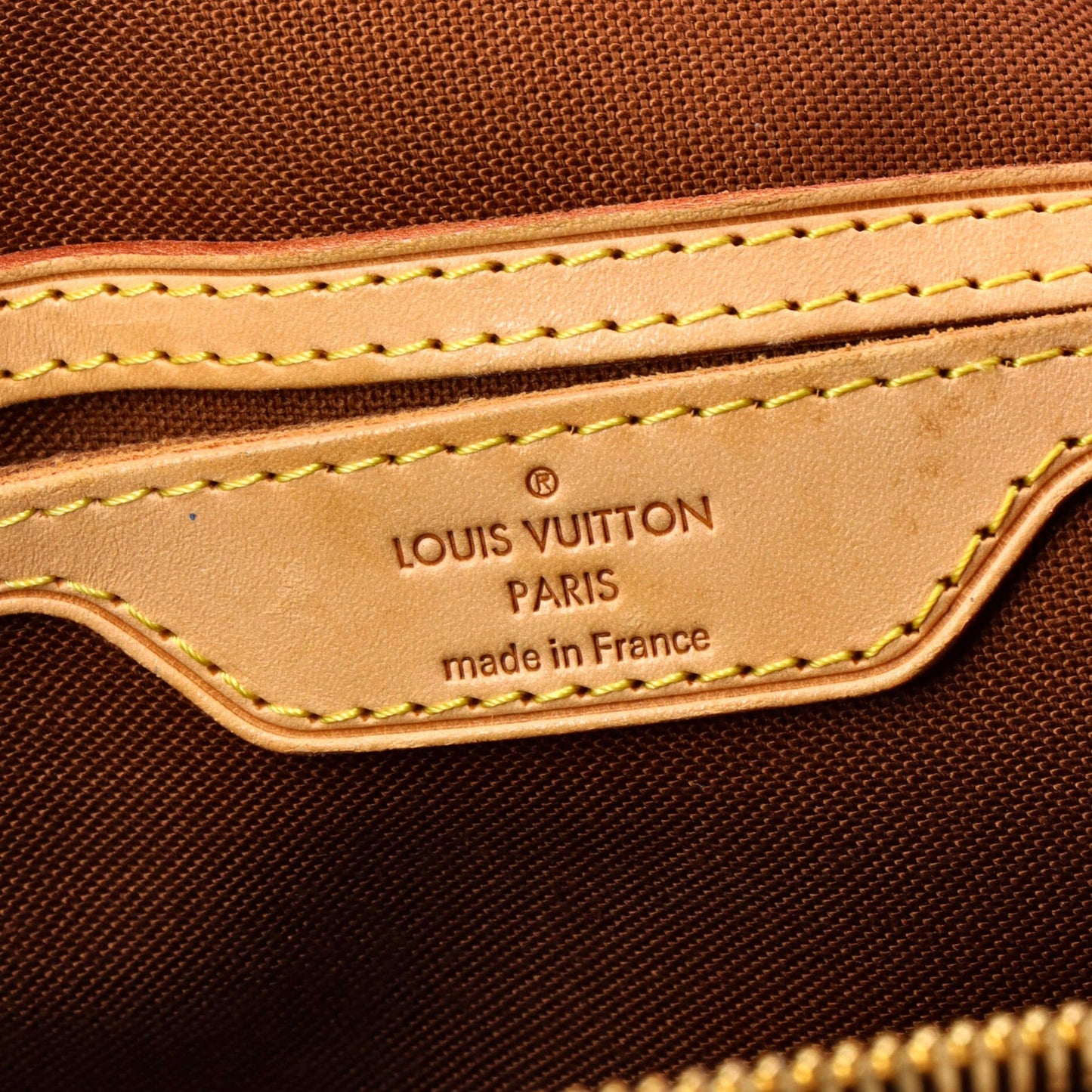 Louis Vuitton Palermo Handbag Monogram Canvas Gm