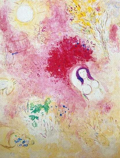 Marc Chagall Lithograph 1978 (Coa Signed) Hand Numbered Crayon Rare