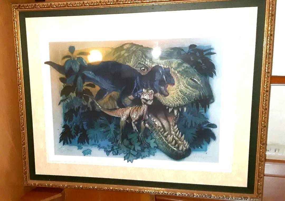 Framed Drew Struzan Lost World GICLEE Edition 30/ 250 Autographed