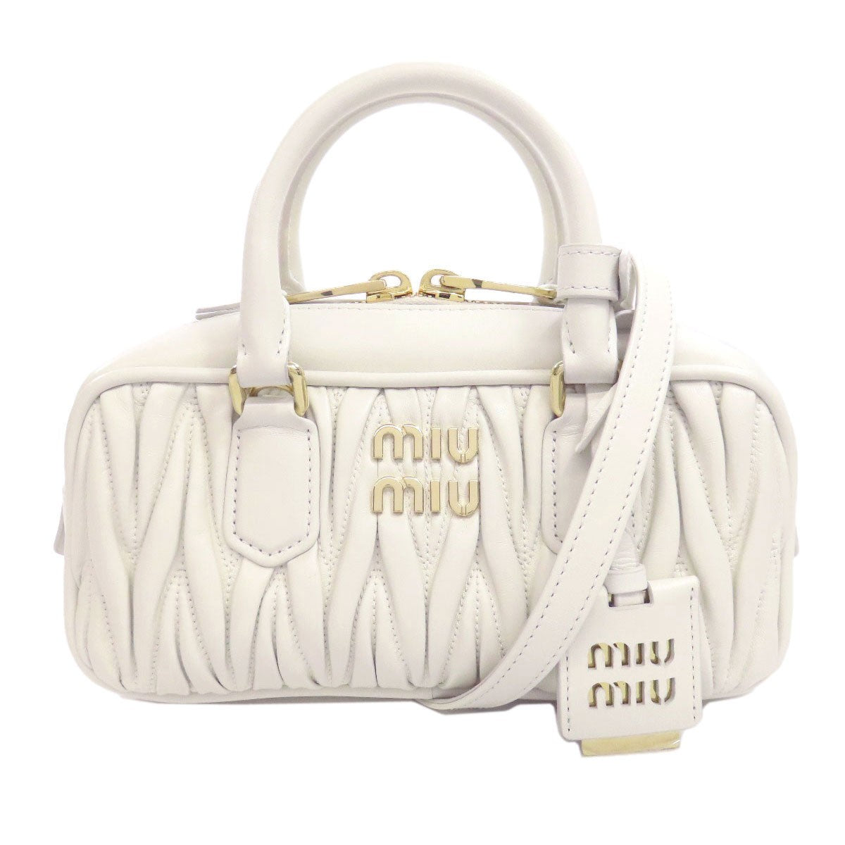 Calf MIUMIU Arcadi Matelasse 2WAY Handbag