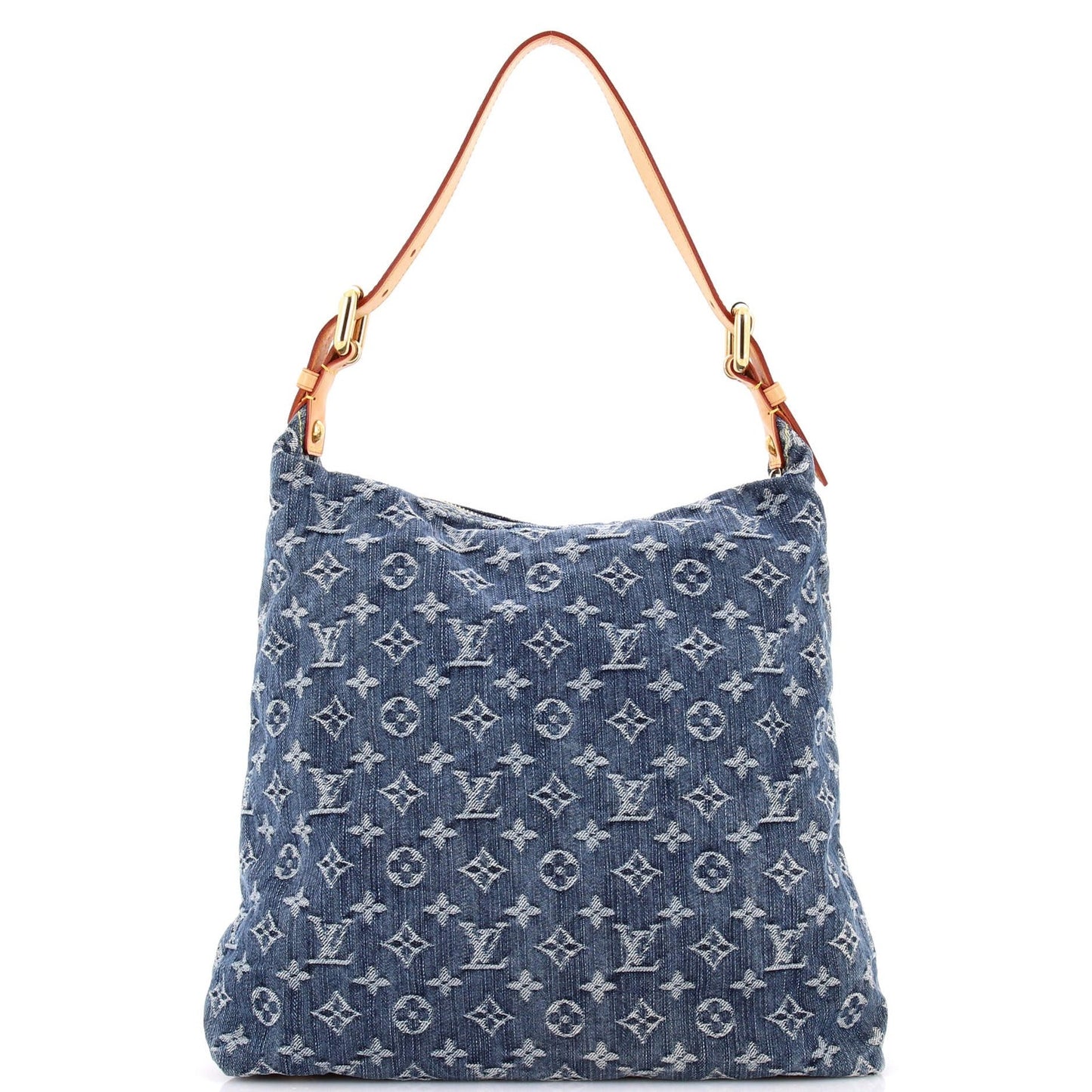 Louis Vuitton Baggy Handbag Denim Gm
