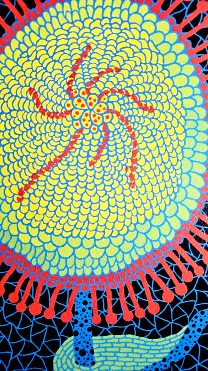 Yayoi Kusama, Lithograph Mori Art Museum Coa Numbered Certified