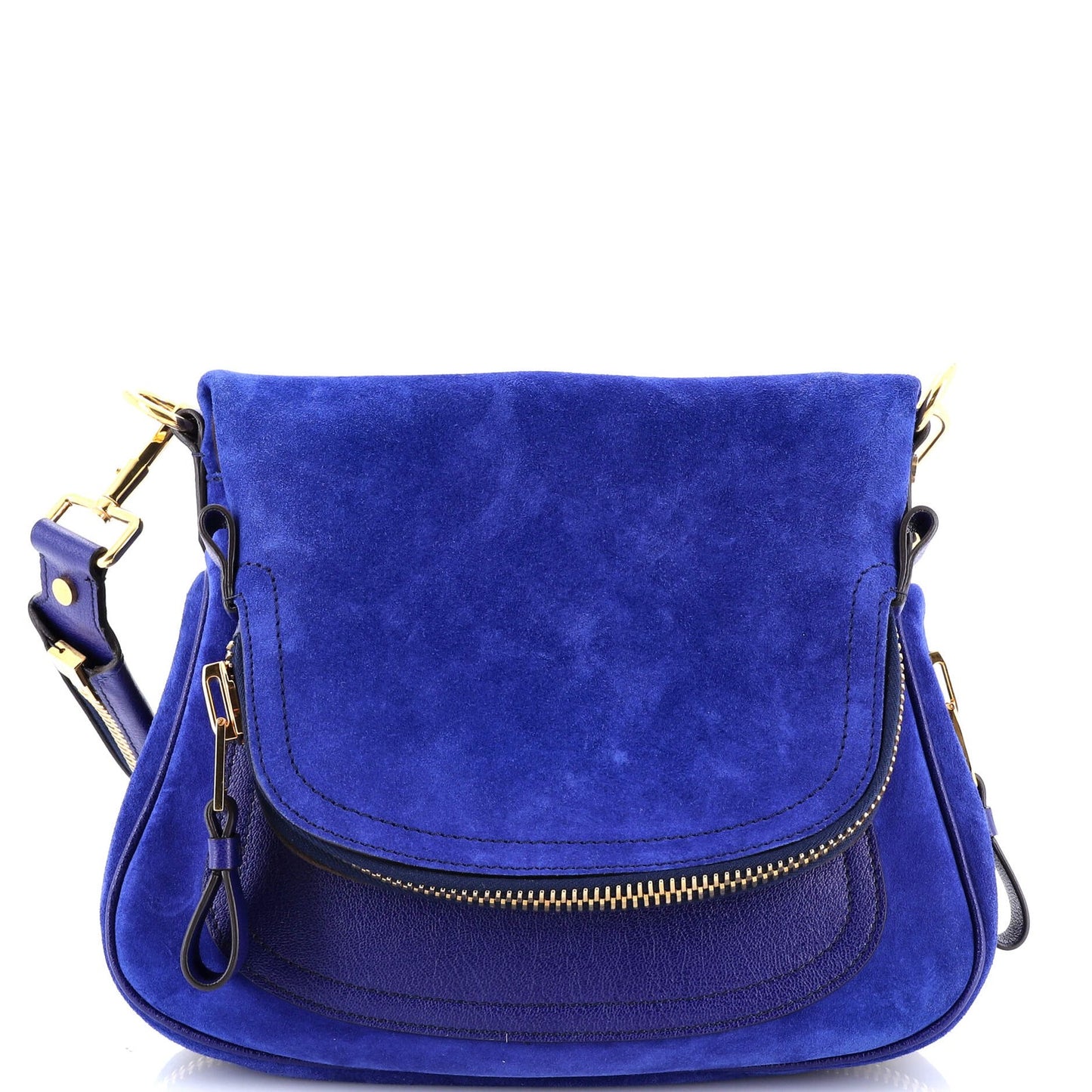 Tom Ford Jennifer Crossbody Bag Suede Medium