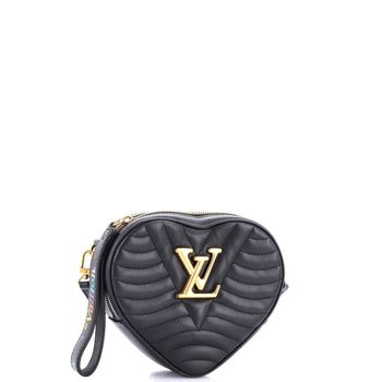 Louis Vuitton New Wave Heart Crossbody Bag Quilted Leather