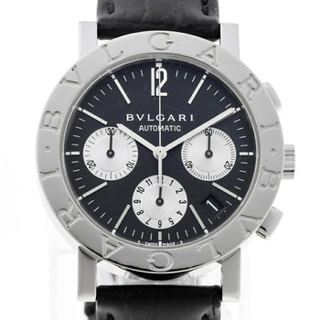 Bvlgari Bulgari Chronograph Bb38Sl Black Automatic