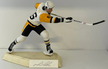 Mario Lemieux Autographed Prototype Salvino Figurine #19/40