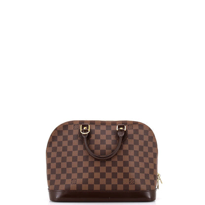 Louis Vuitton Vintage Alma Handbag Damier Pm