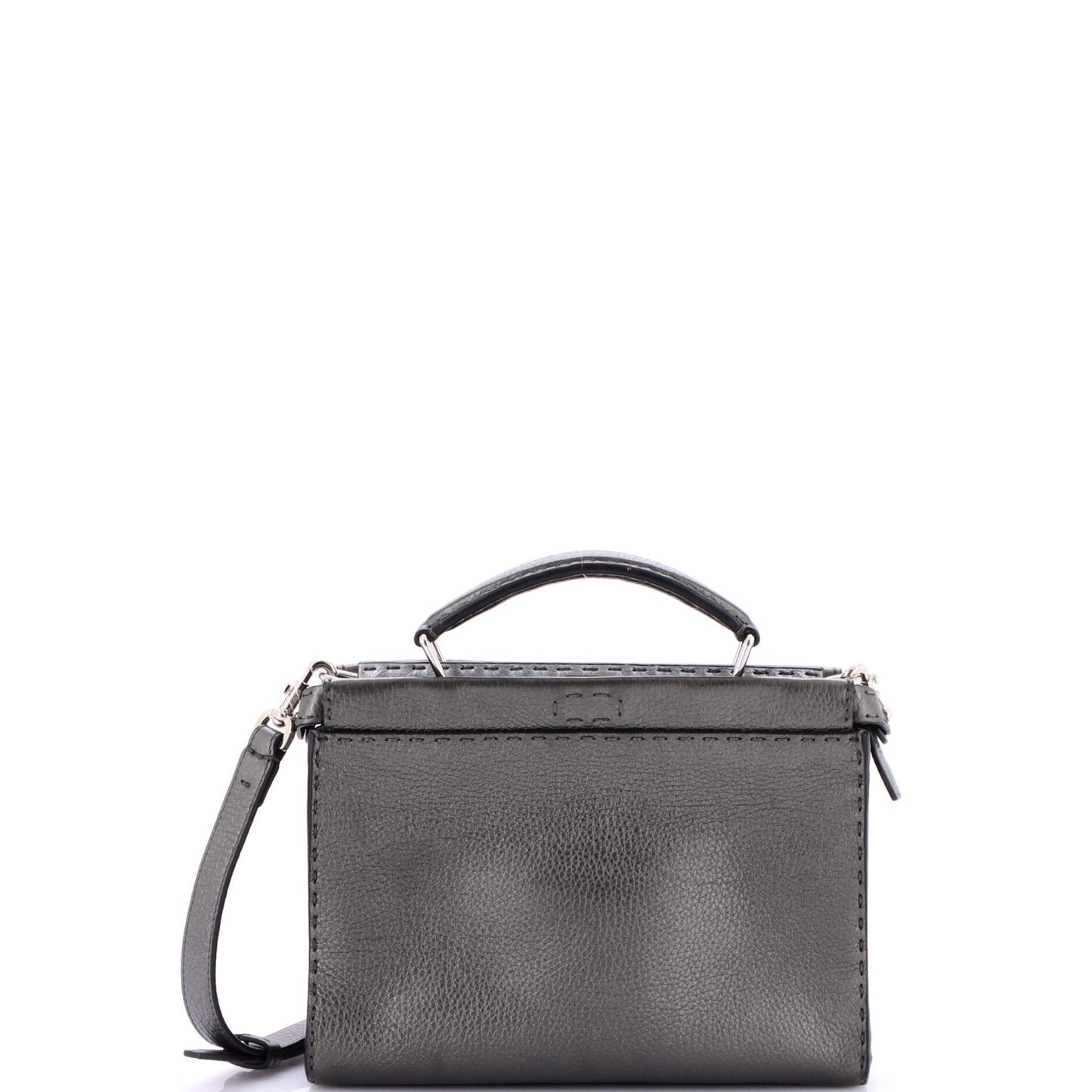 Fendi Selleria Peekaboo Fit Bag Leather Mini