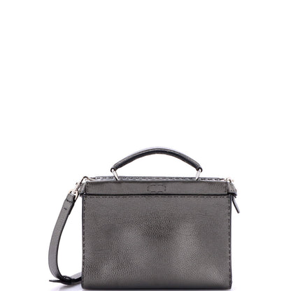 Fendi Selleria Peekaboo Fit Bag Leather Mini