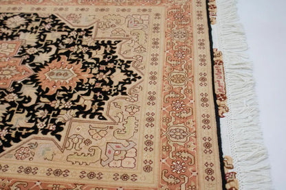 Handmade Signed Oriental Rug Classic Floral Kork
