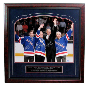 Rangers Framed Photo Retired Numbers Richter