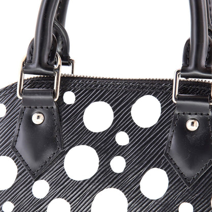 Louis Vuitton Alma Handbag Yayoi Kusama Infinity Dots Epi Leather Bb