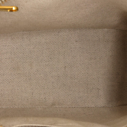 Gucci Horsebit 1955 Top Handle Bag Gg Coated Canvas With Leather Small