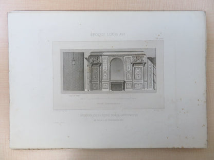 Architecture Louis Xvi Rodolphe Pfnor 1St Edition 1865 Plates Complete French
