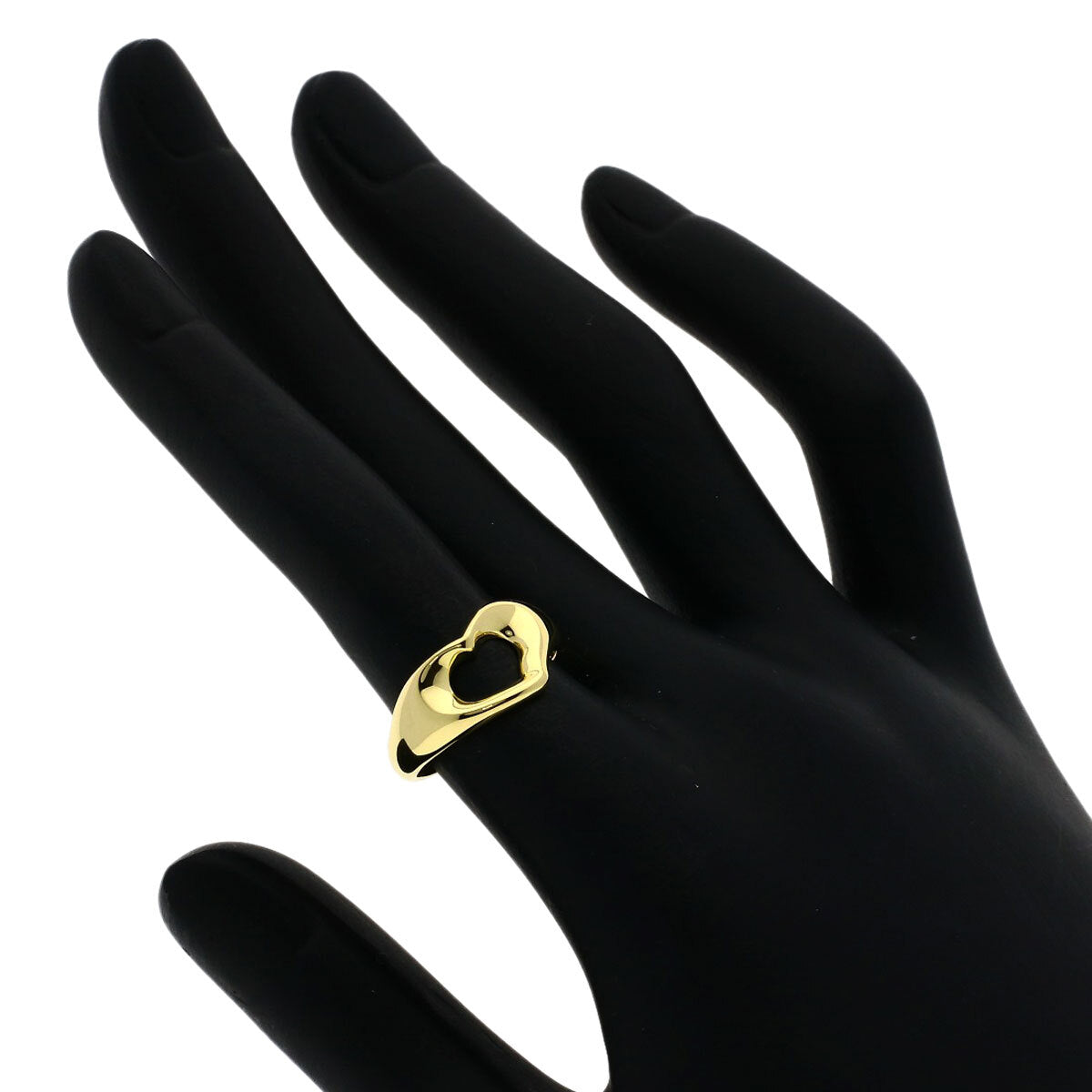 Tiffany&Co.   Ring Open Heart K18 Yellow Gold