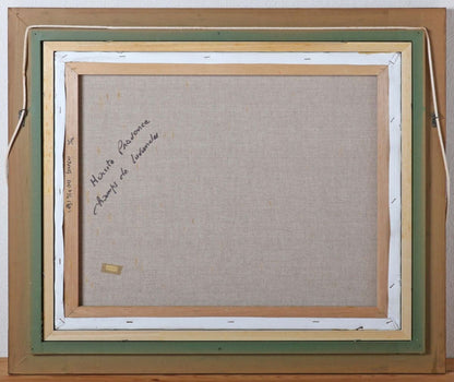 Claude Mourier France Signed Oil Painting Lavender Fields Of Haute Provence F12