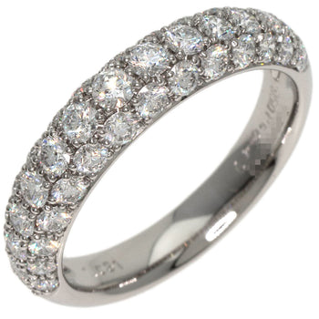 Gimel Ring Pave Diamond Platinum Pt950