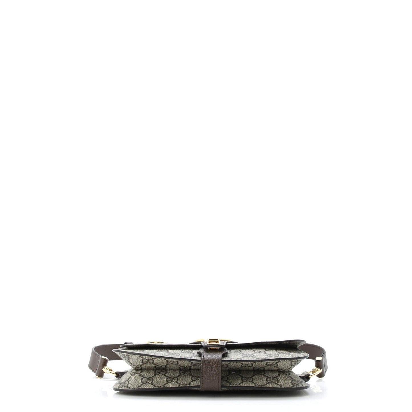 Gucci Blondie Flap Pocket Belt Bag Gg Coated Canvas