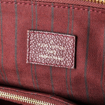 Louis Vuitton Lumineuse Handbag Monogram Empreinte Leather Pm