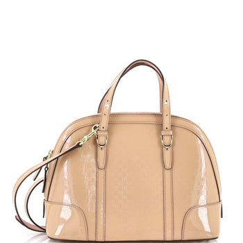 Gucci Nice Top Handle Bag Microguccissima Patent Small