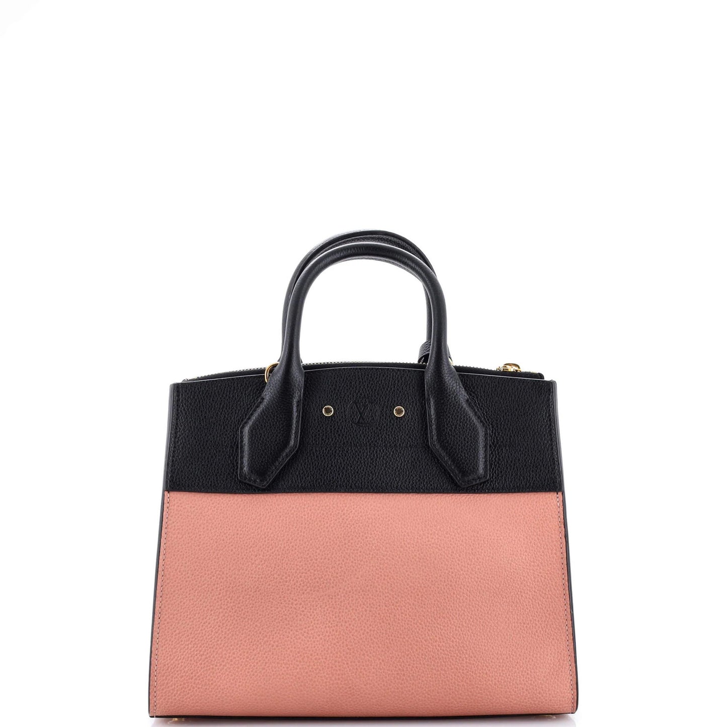 Louis Vuitton City Steamer Handbag Leather Pm