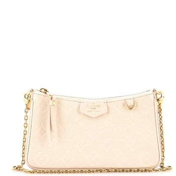 Louis Vuitton Easy Pouch On Strap Monogram Empreinte Leather