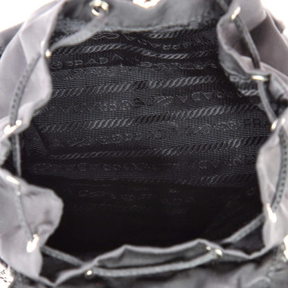 Prada Convertible Chain Backpack Tessuto Mini