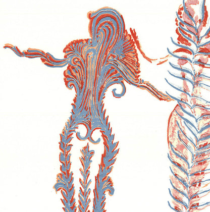 Apel-Les Fenosa Tres Dones Signed " Lithograph Contemporary