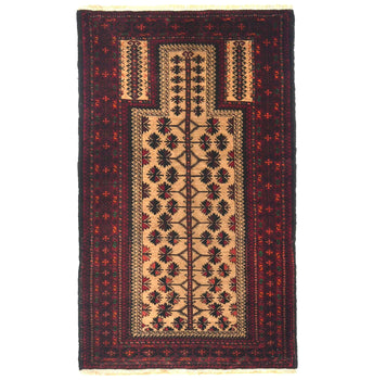 Cream Tribal Geometric Design Handmade Oriental