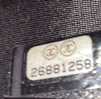 Chanel Zip Around Phone Case With Chain Printed Lambskin