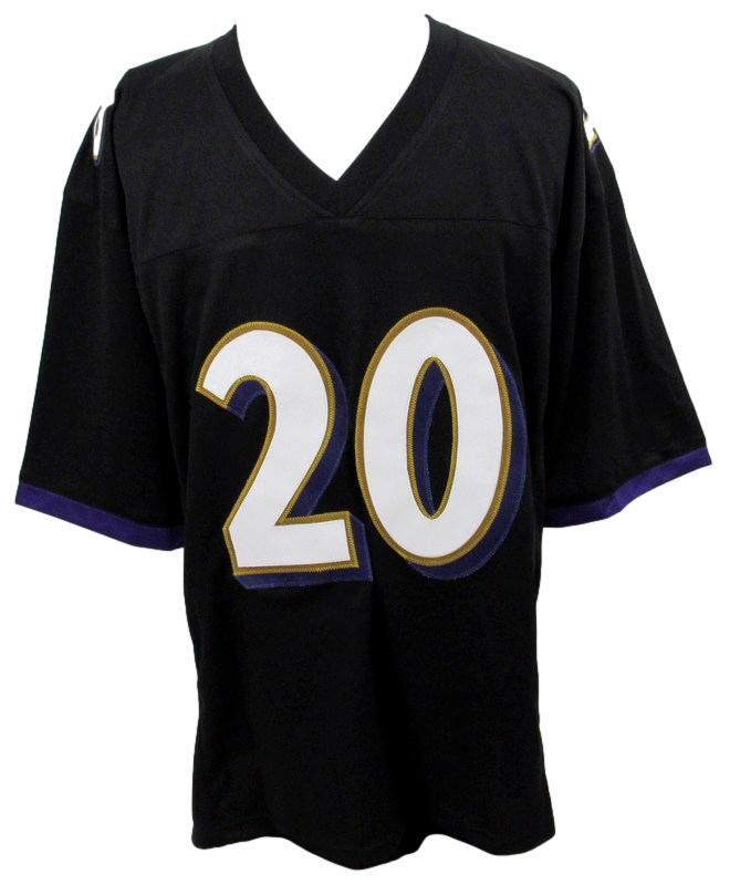 Ed Reed Signed Black Custom Football Jersey
